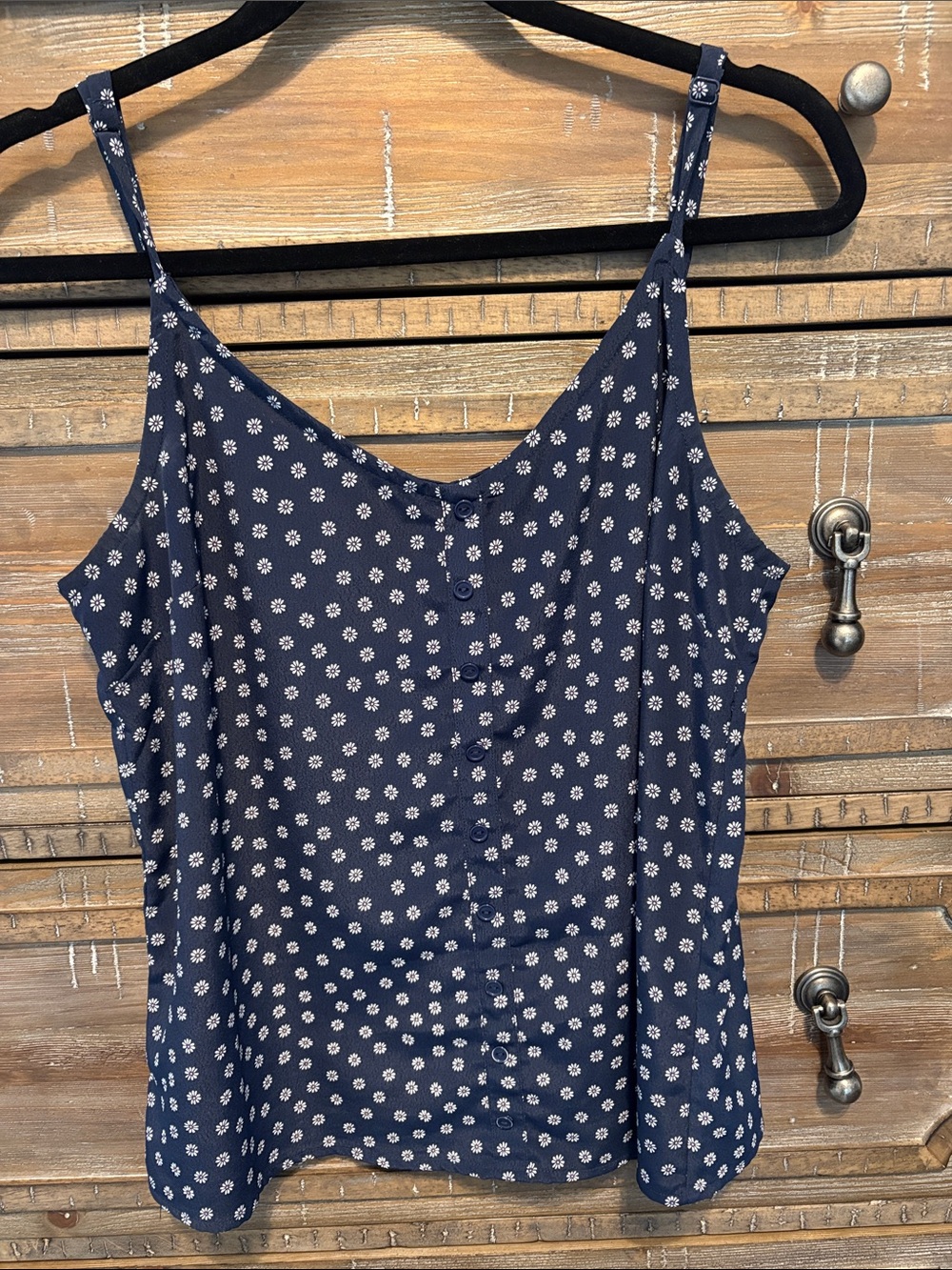 Sanctuary Navy Floral Daisy Cami